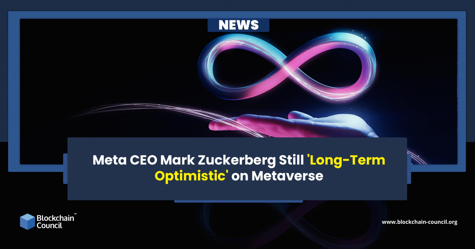 Meta CEO Mark Zuckerberg Still Long Term Optimistic On Metaverse