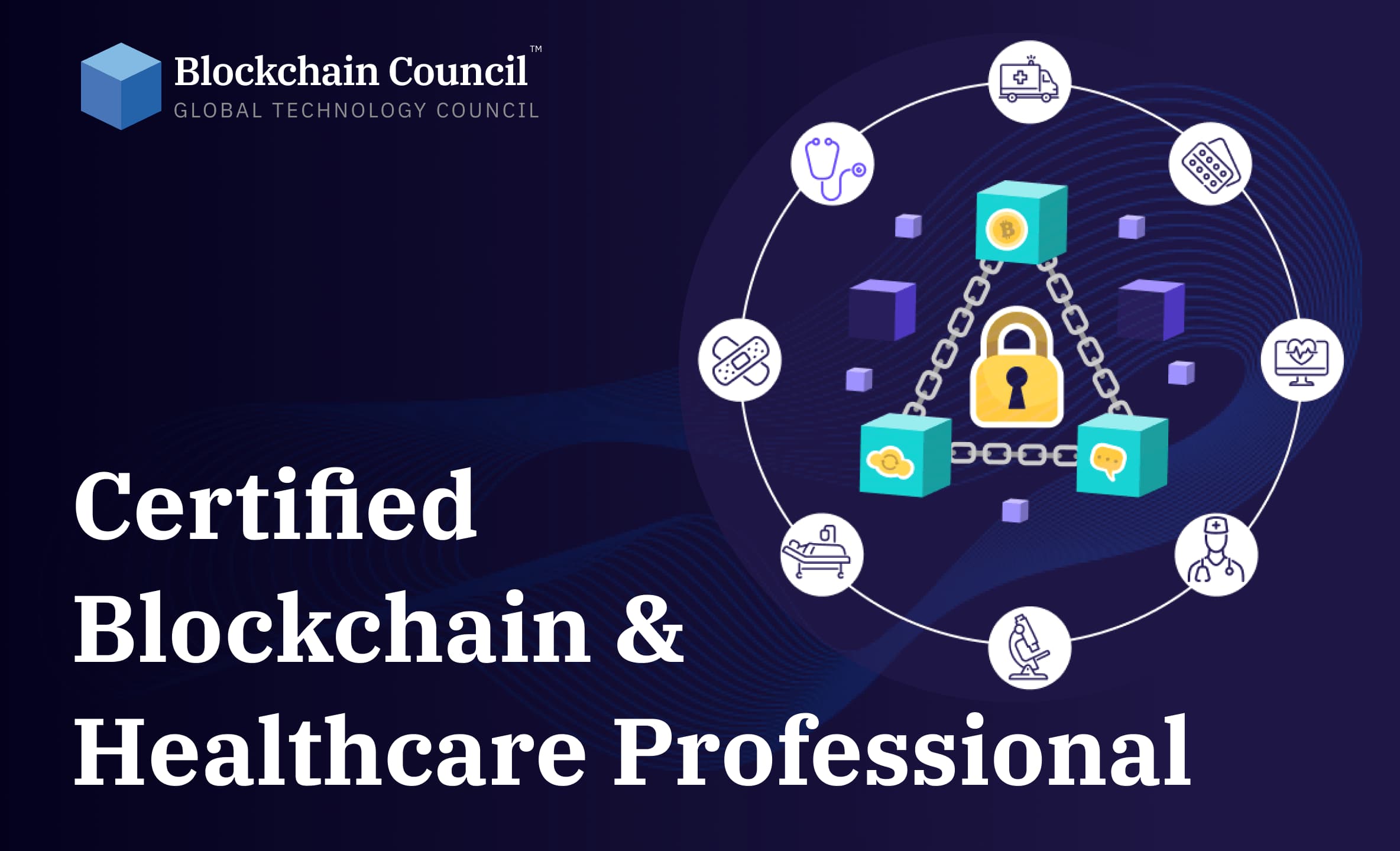 Professional holding blockchain certification