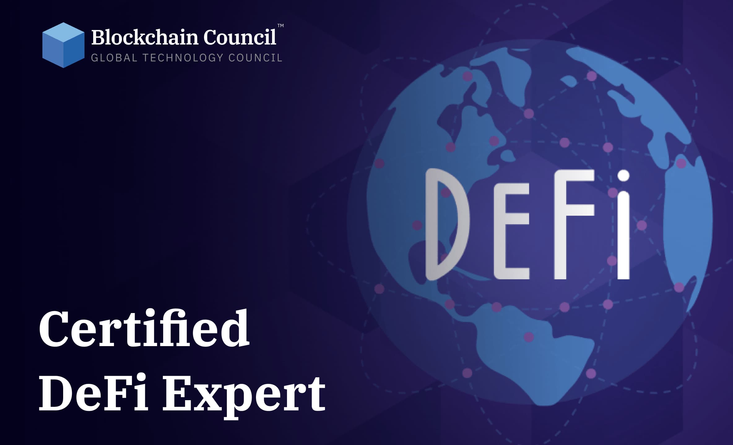 Professional holding blockchain certification