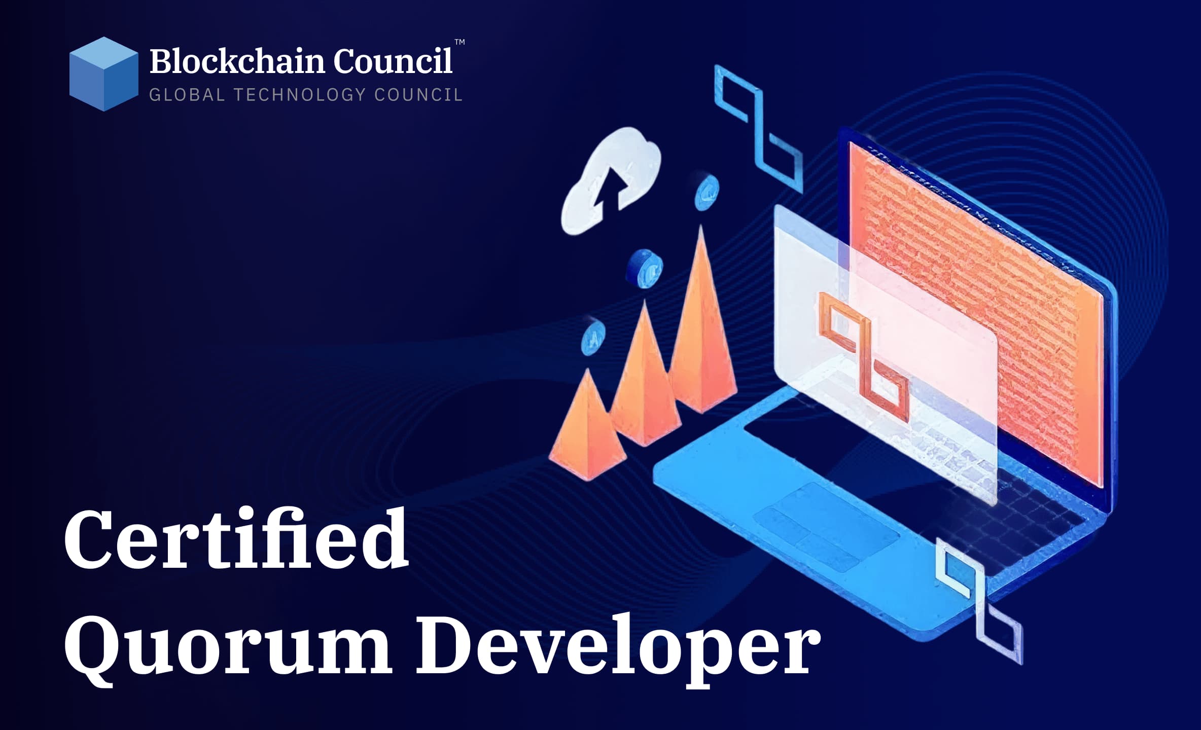 Professional holding blockchain certification