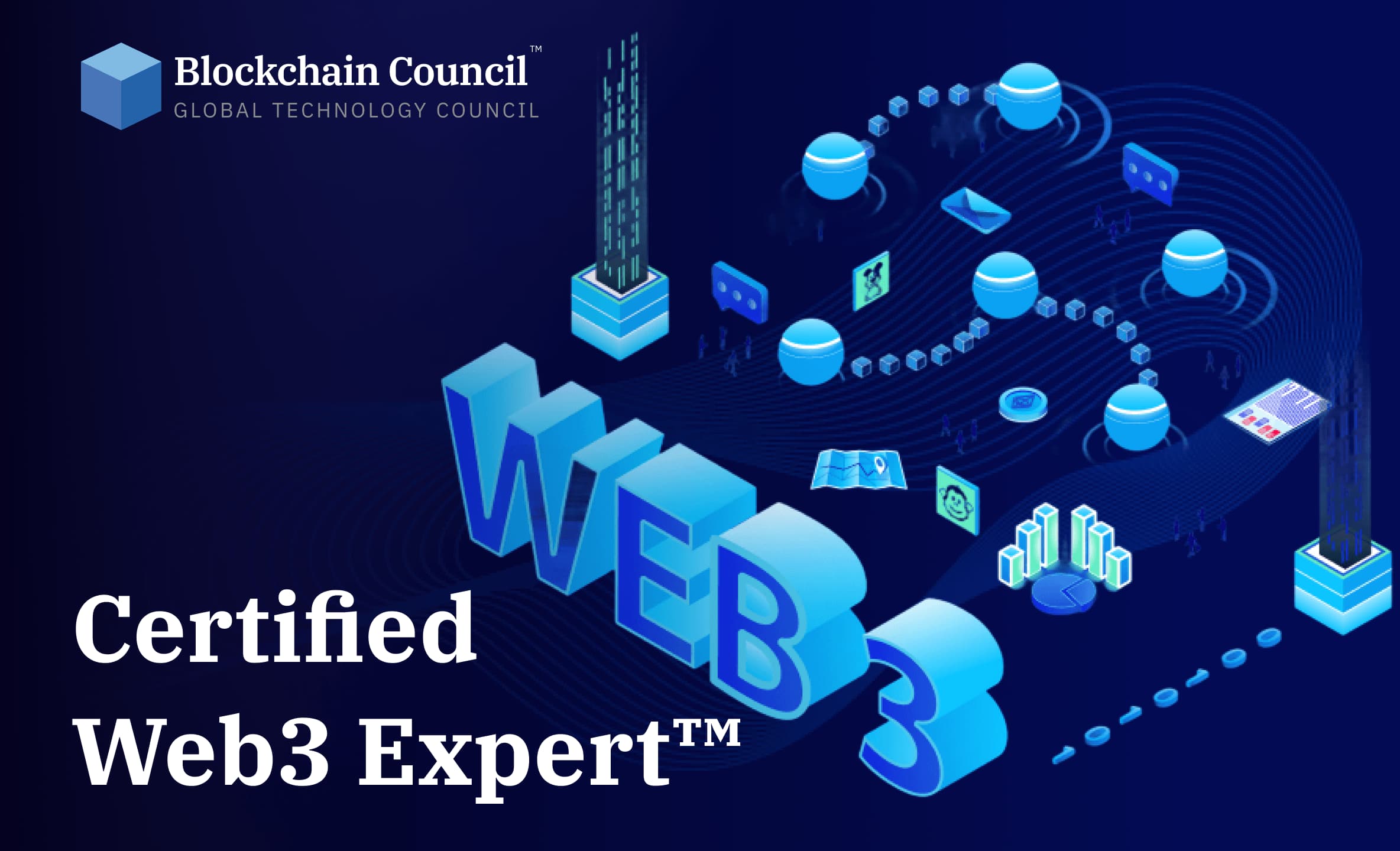Professional holding blockchain certification