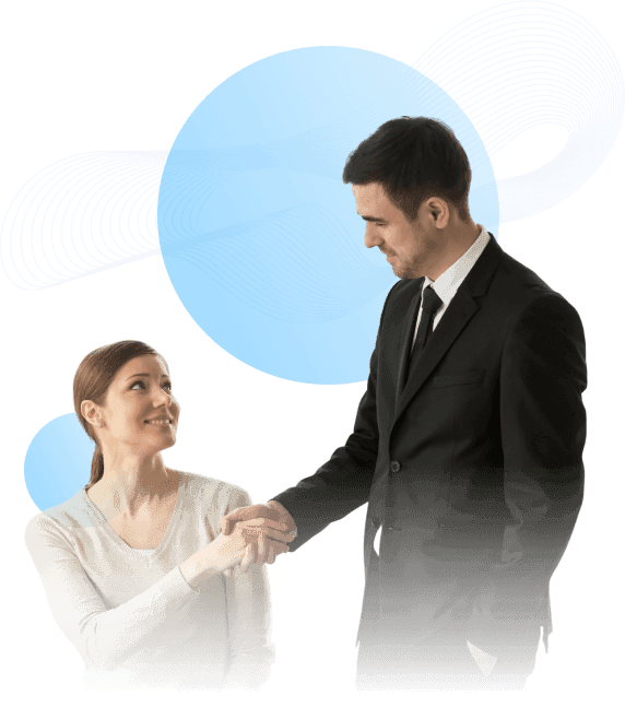 Corporate partnership meeting