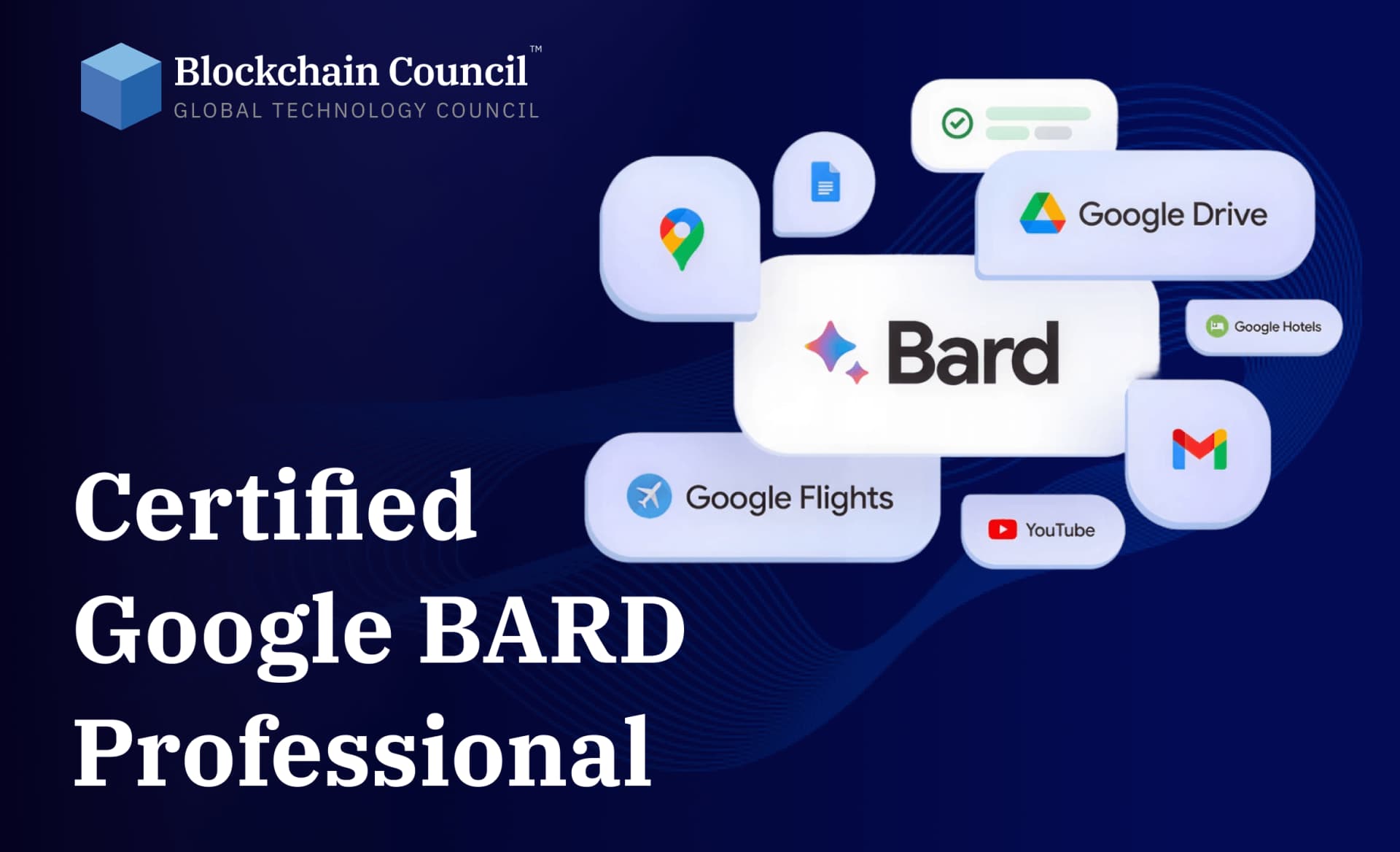 Blockchain Council Certified Google BARD Professional