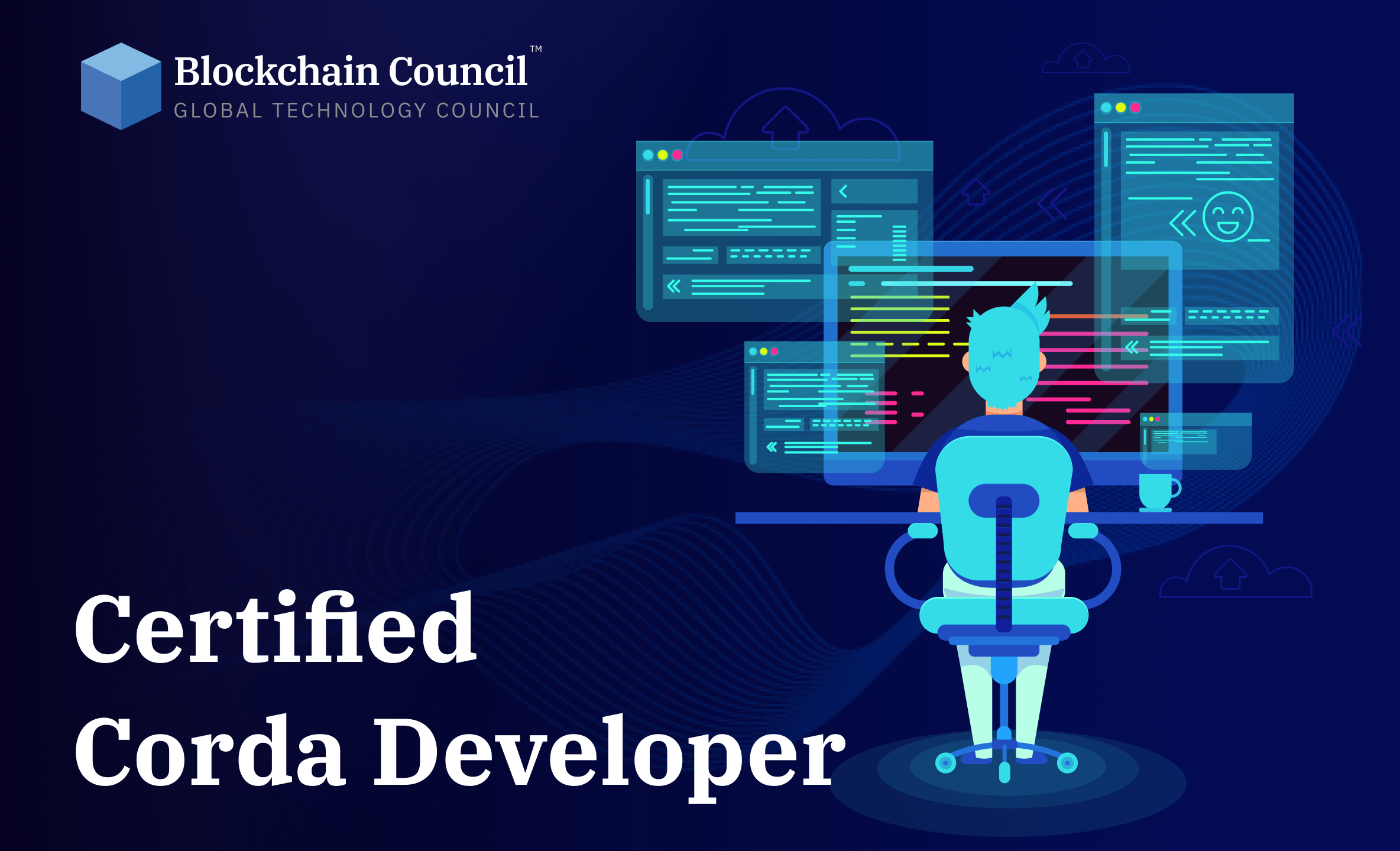Professional holding blockchain certification