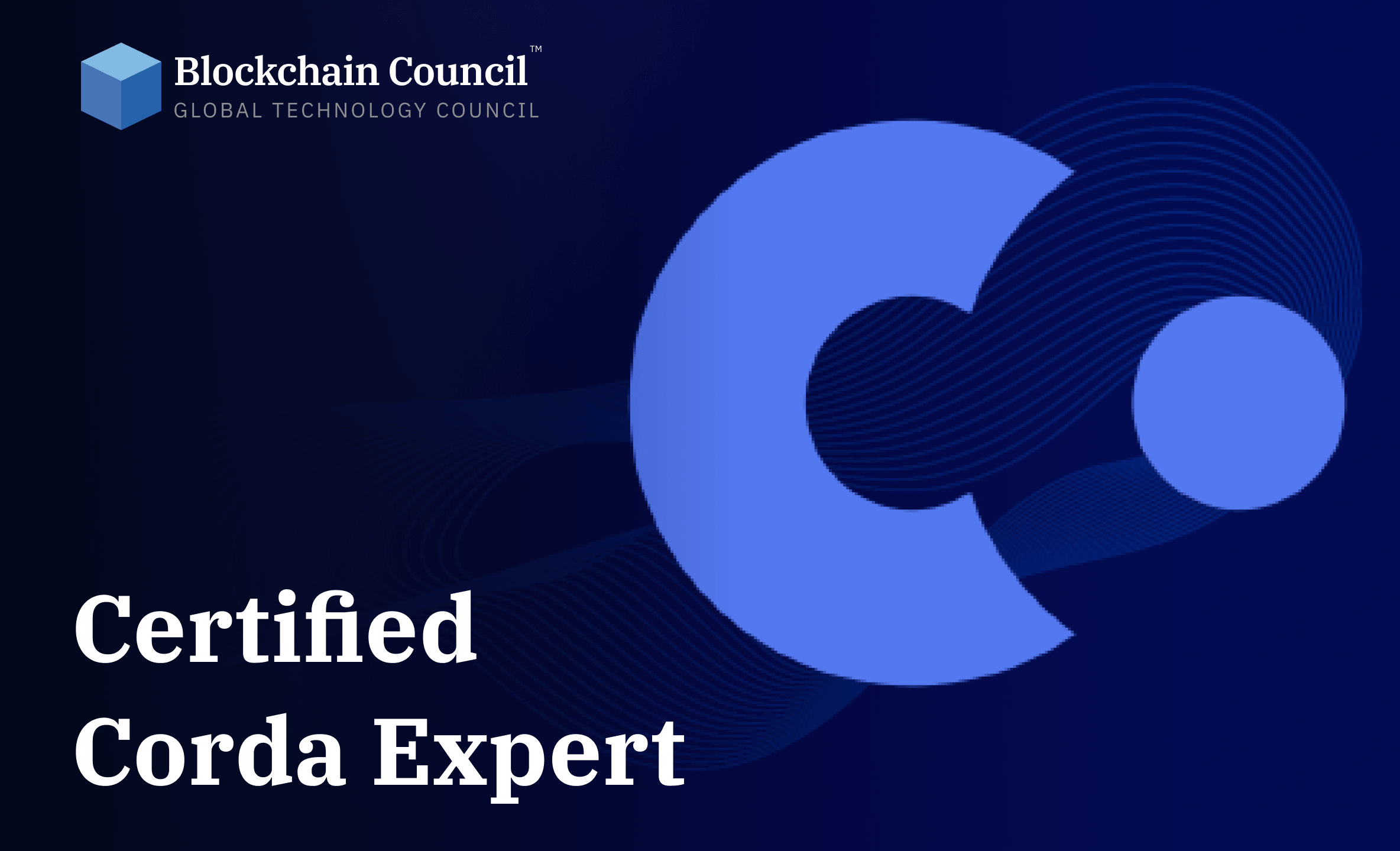 Professional holding blockchain certification