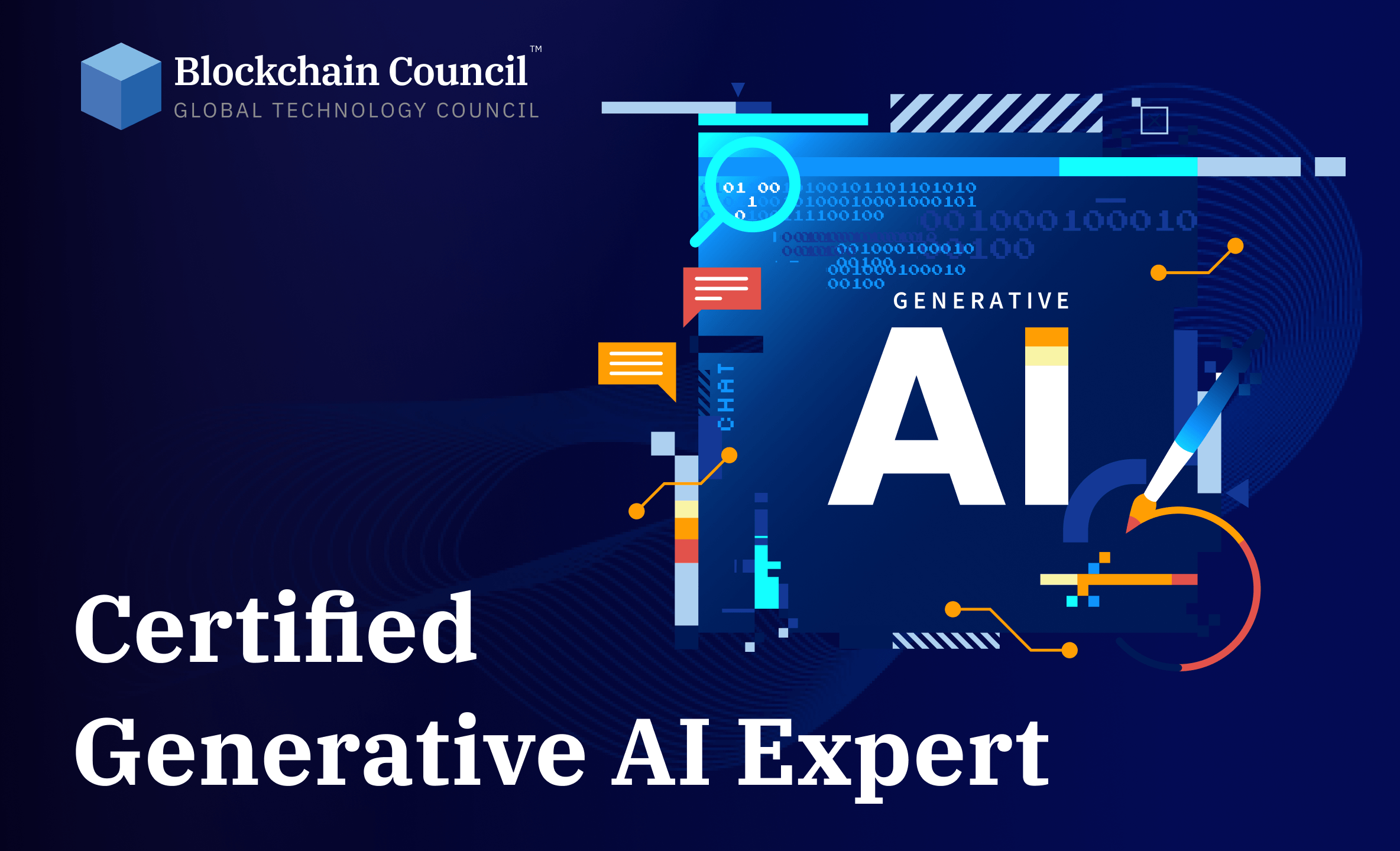 Professional holding blockchain certification