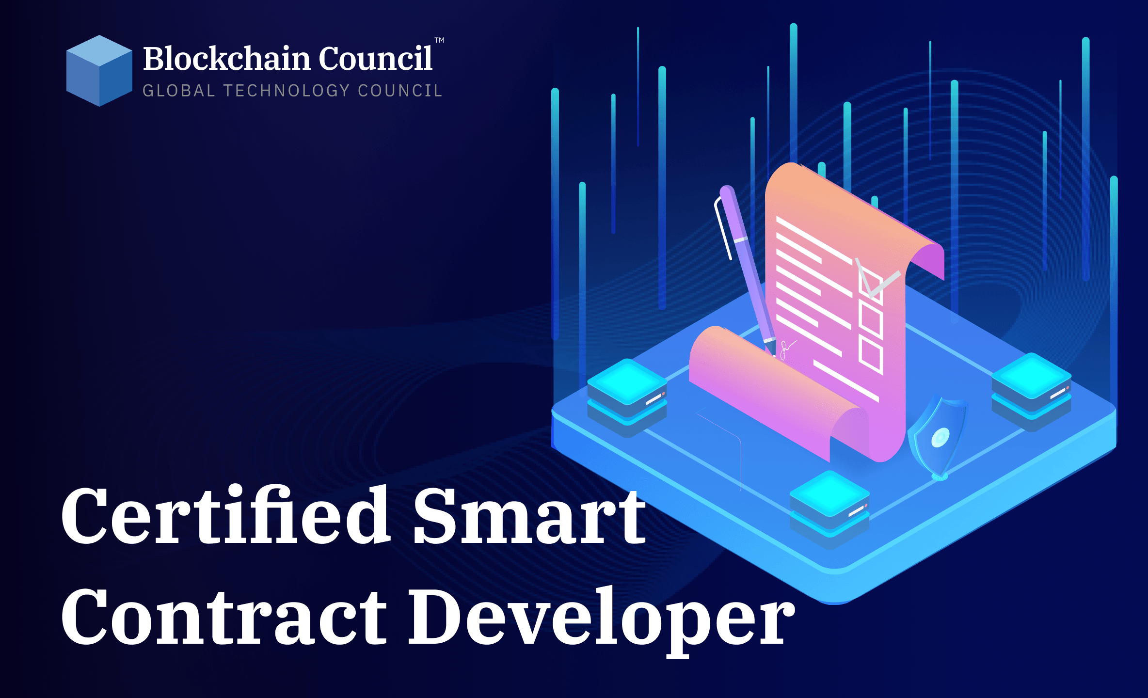 Professional holding blockchain certification