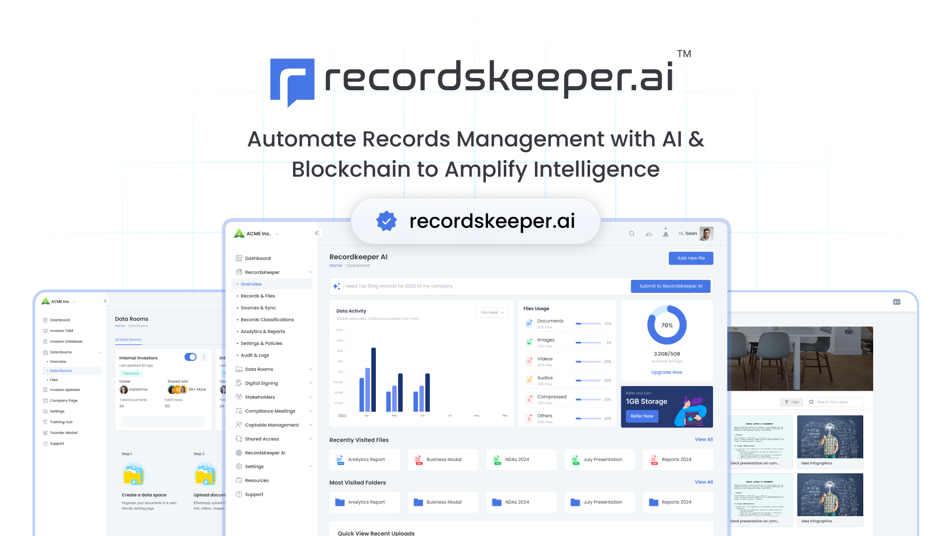 RecordsKeeper.AI: Revolutionizing Record Management with AI & Blockchain