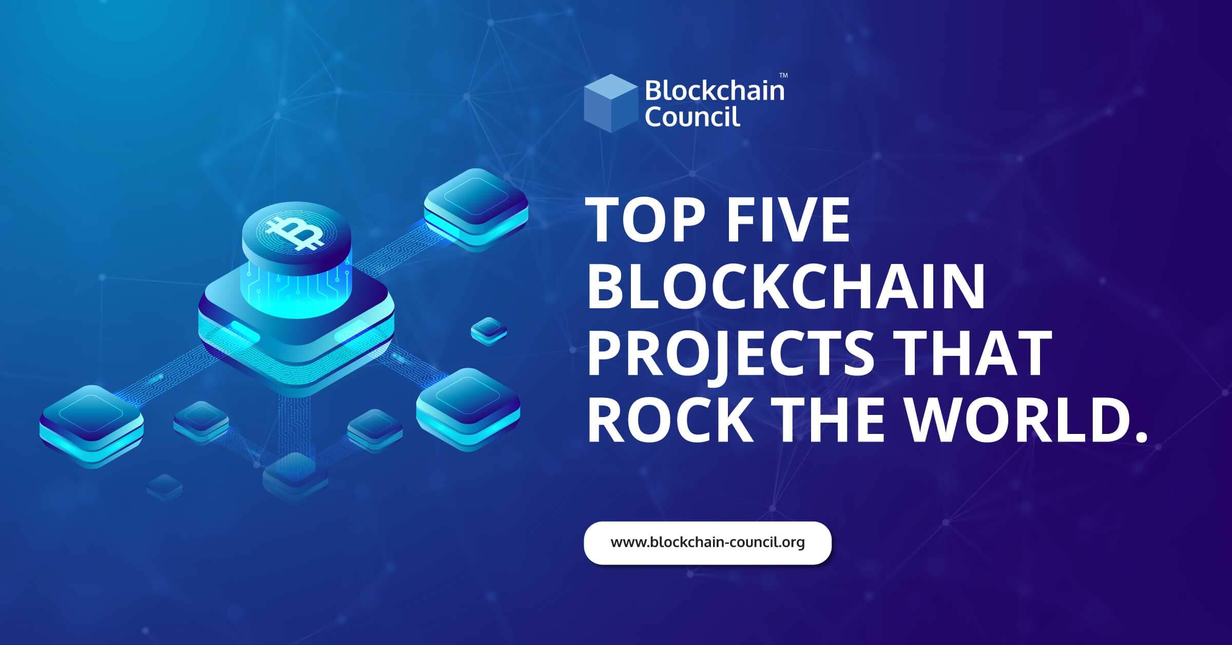 Top 5 Blockchain Projects That Rock the World | Blockchai Council