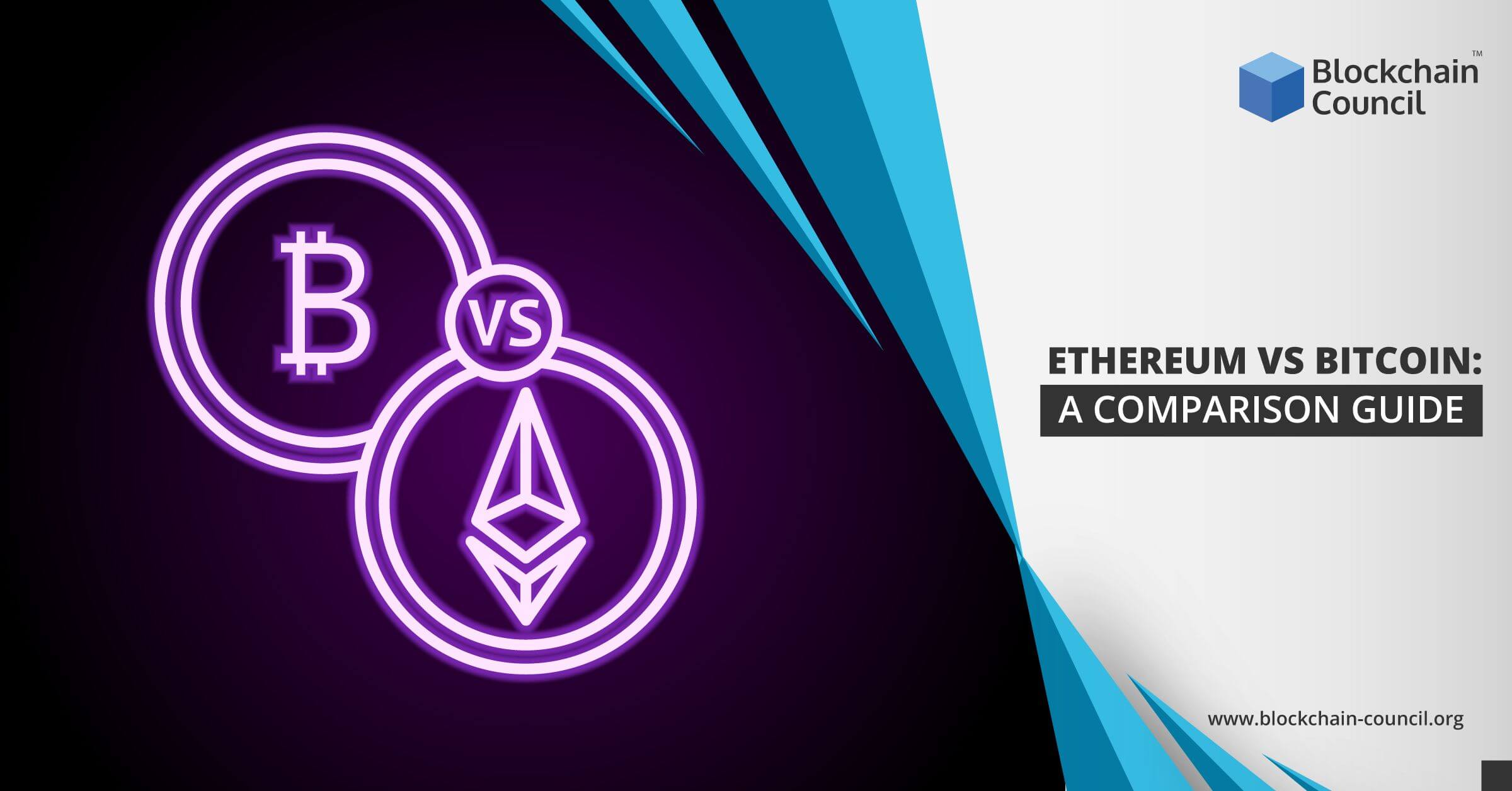 bitcoin compared to ethereum