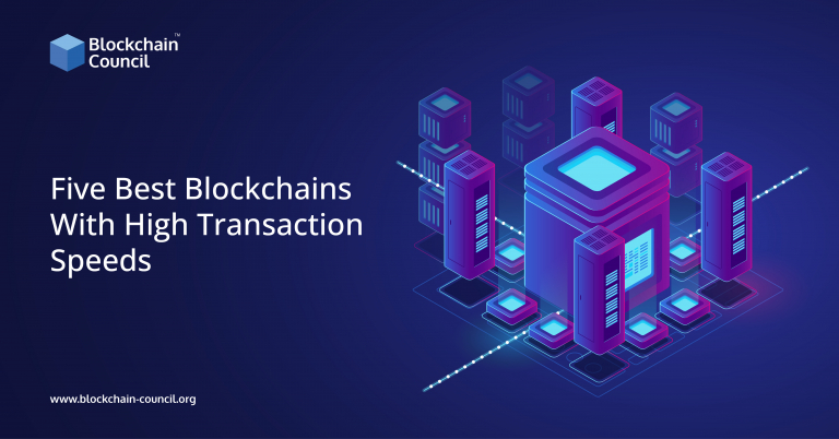 blockchain transaction speed comparison