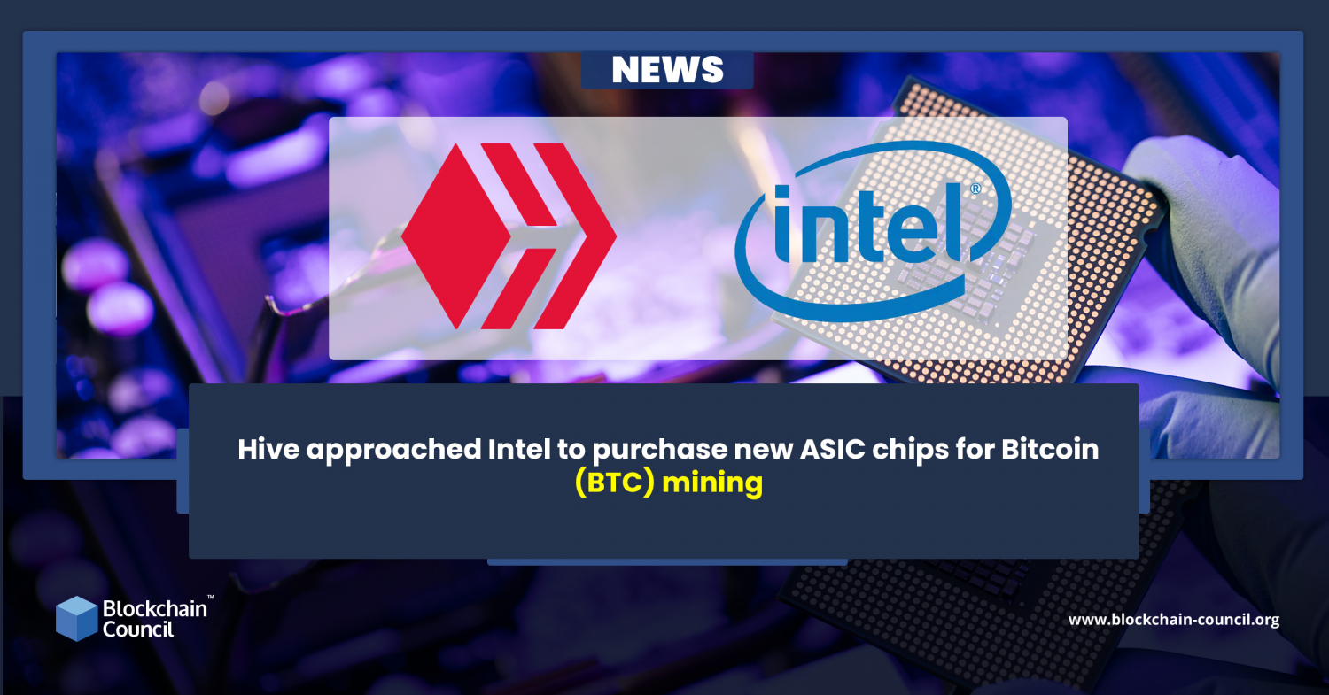 Hive Approached Intel To Purchase New ASIC Chips For Bitcoin (BTC ...