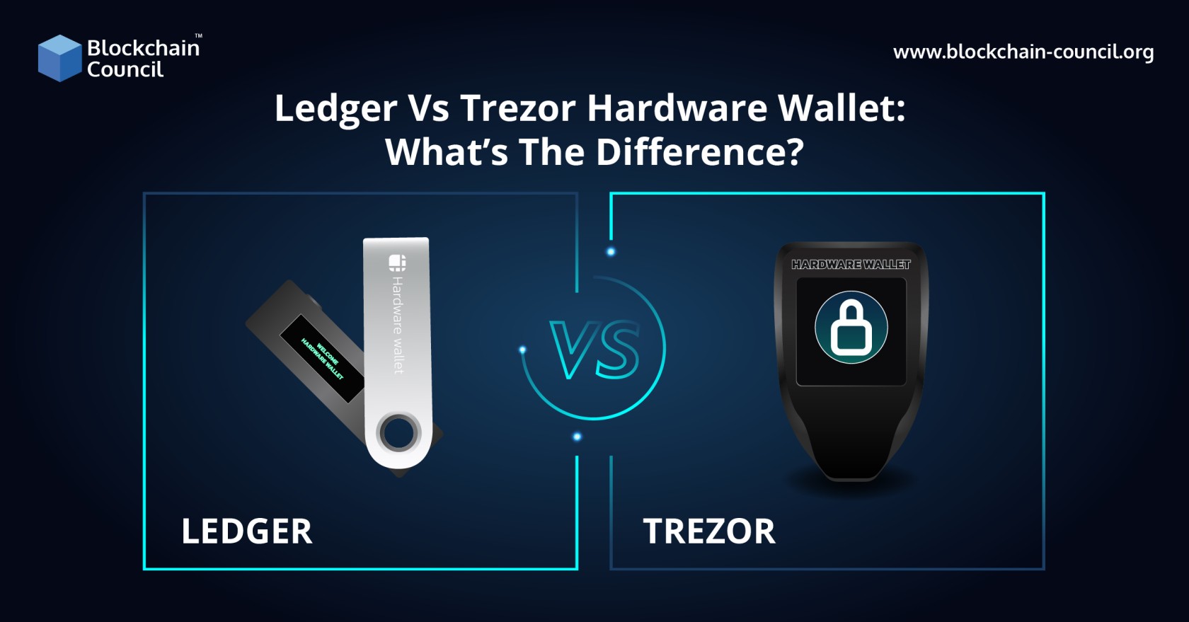 Ledger vs Trezor Hardware Wallet: What's The Difference