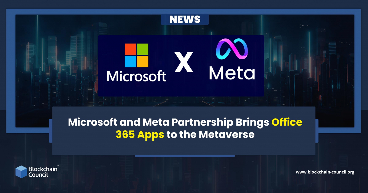 Microsoft And Meta Partnership Brings Office 365 Apps To The Metaverse ...