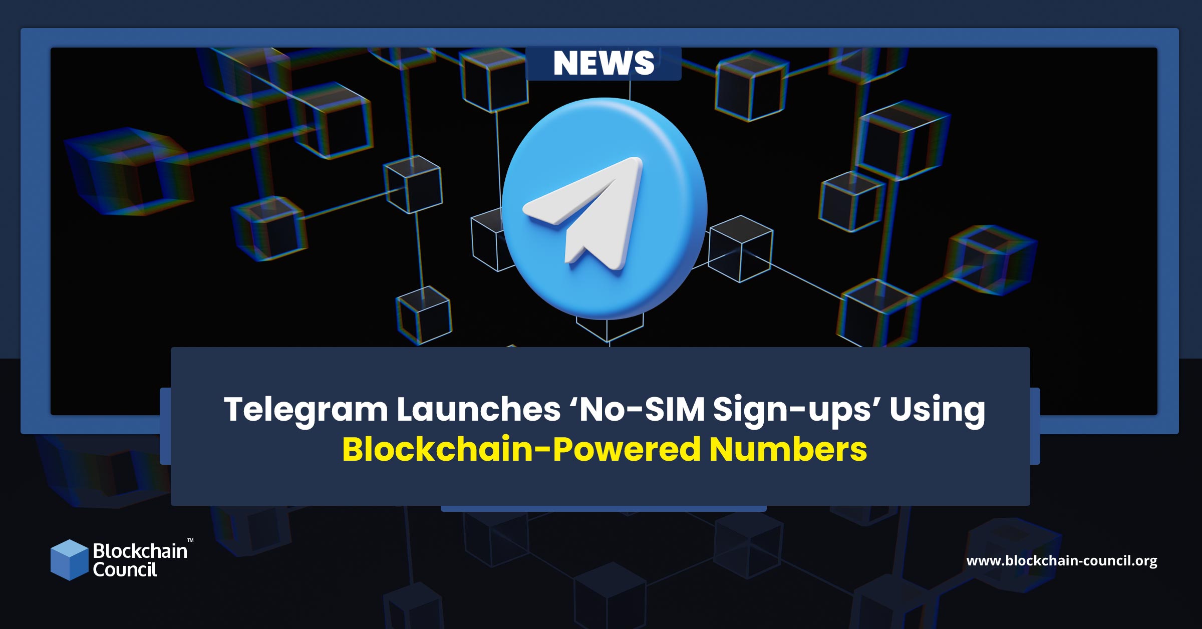 Telegram sans carte SIM : c'est désormais possible grâce à des numéros sur  la blockchain