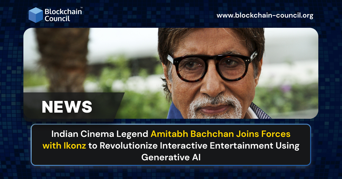 Indian Cinema Legend Amitabh Bachchan Joins Forces with Ikonz to  Revolutionize Interactive Entertainment Using Generative AI - Blockchain  Council