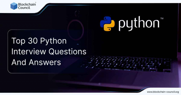 Top Python Interview Questions And Answers Blockchain Council