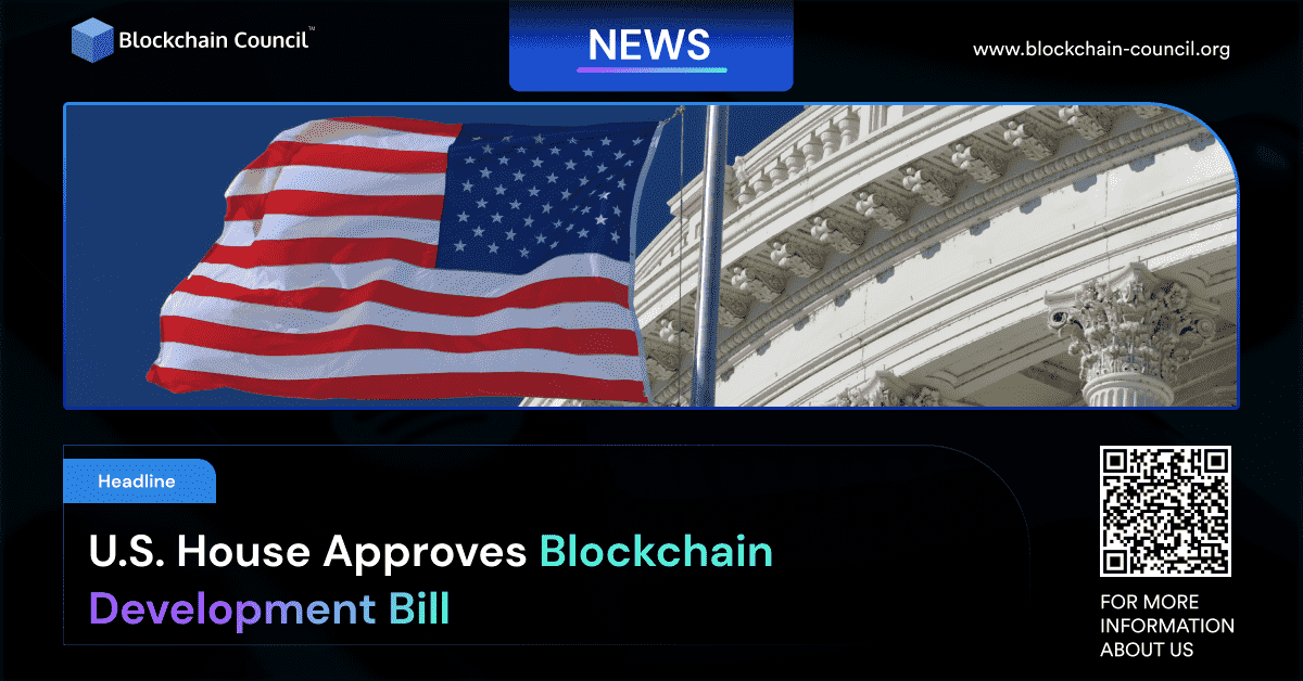 U.S. House Approves Blockchain Development Bill