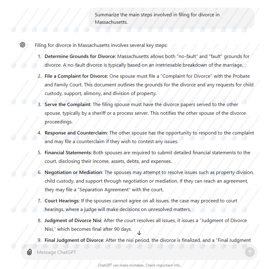 How to Ask ChatGPT About the Laws of Family Court