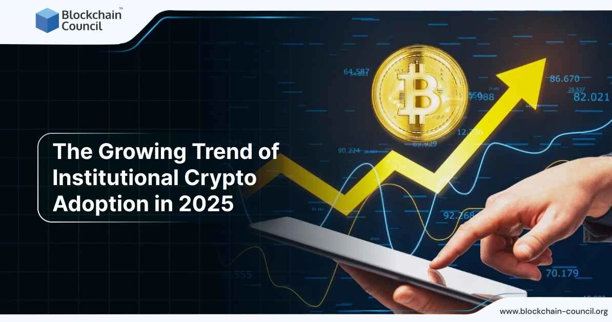 The growing trend of the institutional crypto adoption in 2025